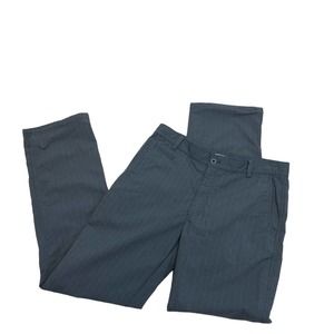 Nike Golf Tour Performance Dry Fit Men's Size 32x32 Black Gray Golf Pants Slacks